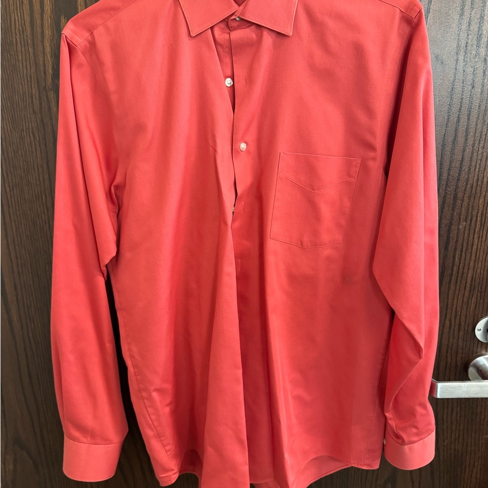 Classic Red Men's Shirt